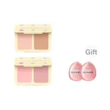 #07 Крем Гуайява (Бальзам + Розовый) + #08 Розовый Абрикос Цвет Печенья (Розовый + Розовый)