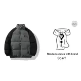 Gray (Случайный С подарками Бренд Шарф)