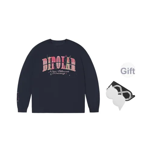 BIPOLAR Длинный рукав Т-рубашка Унисекс