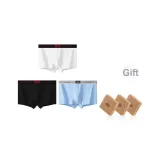 [3 шт] Белый + Черный + Светло-синий