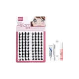 10-рядок Разбойный Эльф Накладные ресницы + Кисть для туши Набор инструментов + Клей для глаз