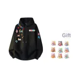 Флисовая подкладка, черный (в комплекте с случайной куклой, сувенирами и украшениями, 1 размер, 596)