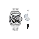 Белый, резиновая лента, украшенная стразами, набор