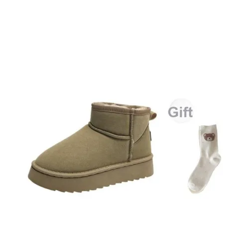 BINGO DUCK Водонепроницаемый Термостойкий Противоскользящий Сноубутс для Женщин