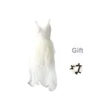 Бежевый + Бант Резинка для волос) С подарками