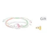 Браслет с замком мира [зеленый]