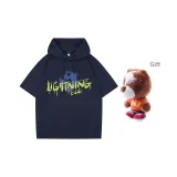 Темно-синий, синий (с подарками, оригинальный дизайн, молния, медведь)