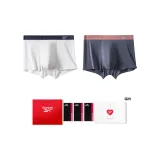 Серый отбеленный + железно-серый (коробка, 2 пачки)