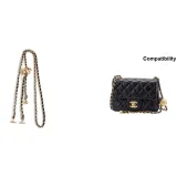 Цепь с застежкой цвета "золото"