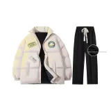 Флисовая подкладка, комплект (абрикосовый + черный)