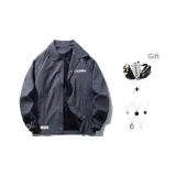 Пыльно-голубой (С модным ожерельем + сумкой через плечо)