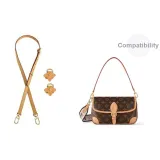 [Трубы Комплект из двух частей] Пчелиный воск Через плечо Плечевой ремень + Износостойкая пряжка (Цветочный дизайн Дизайн)