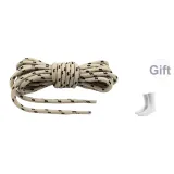 Slant Точка Обувь Шнурки-Хаки Черный (Включает Спортивные Носки)