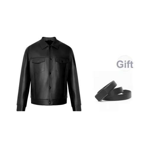 LESS IS MORE FW25 Кожа Куртка Мужская