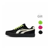 Чёрный Несовпадающий (с Трёхцветными Шнурками)