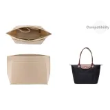 [Longchamp Средний Размер] Фетр Подкладка [с Структурной Поддержкой]