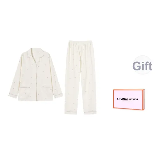 ANVINAL Фиолетовый Женские Пижамные Комплекты