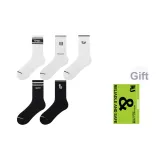 Белый с надписью + Черный текст Mother + Белые полосы + Черные горизонтальные полосы + Белые горизонтальные полосы (5 пар)