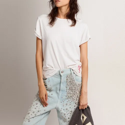 Golden Goose Белые Женские Футболки