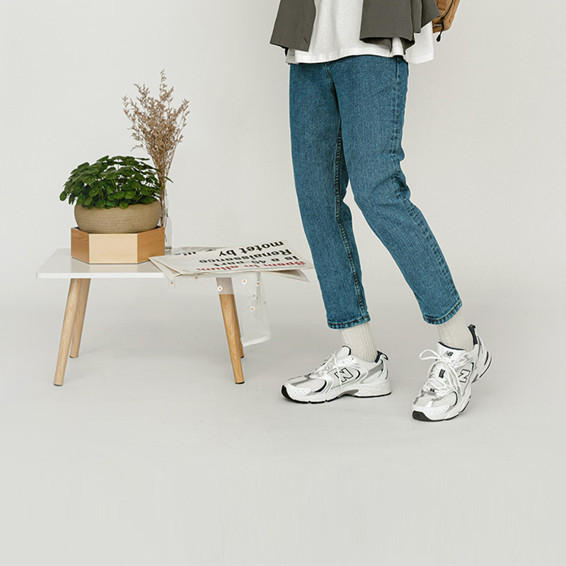 New Balance NB 530 Сетчатая ткань Текстиль Низкий топ Повседневные Городские Коммутатор Беговые кроссовки Унисекс — фото 15