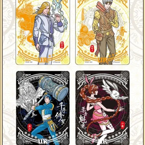 CARD.FUN Douluo Continent Platinum Edition Коллекционная карта Первая серия IP Аниме 28 пачек коробка