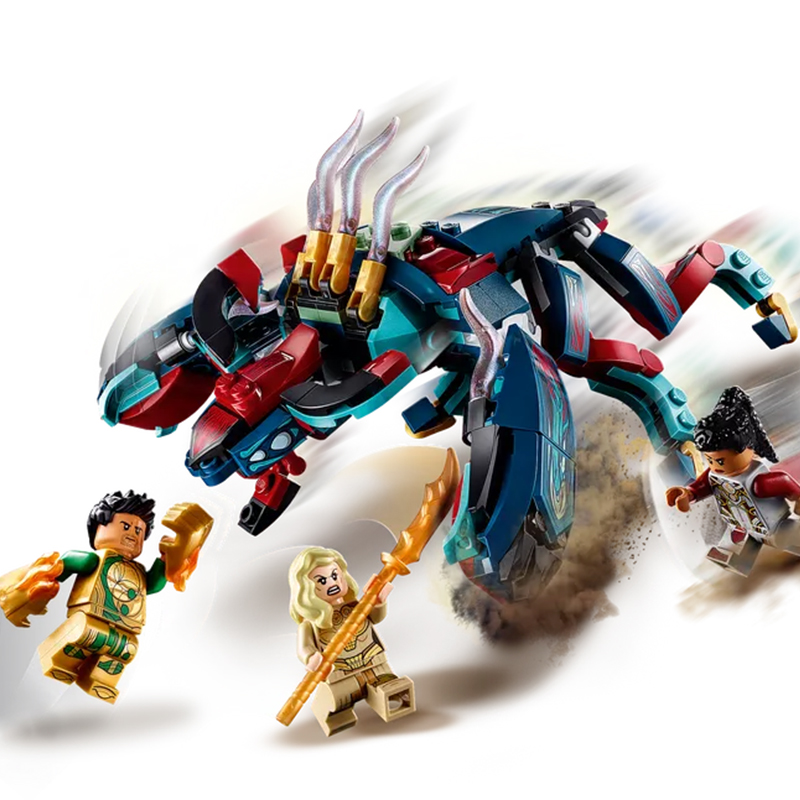 LEGO Marvel Characters Марвел Герой AMBUSH OF The Abnormal TRIBE Конструкторы 197 элементов 76154 — фото 4