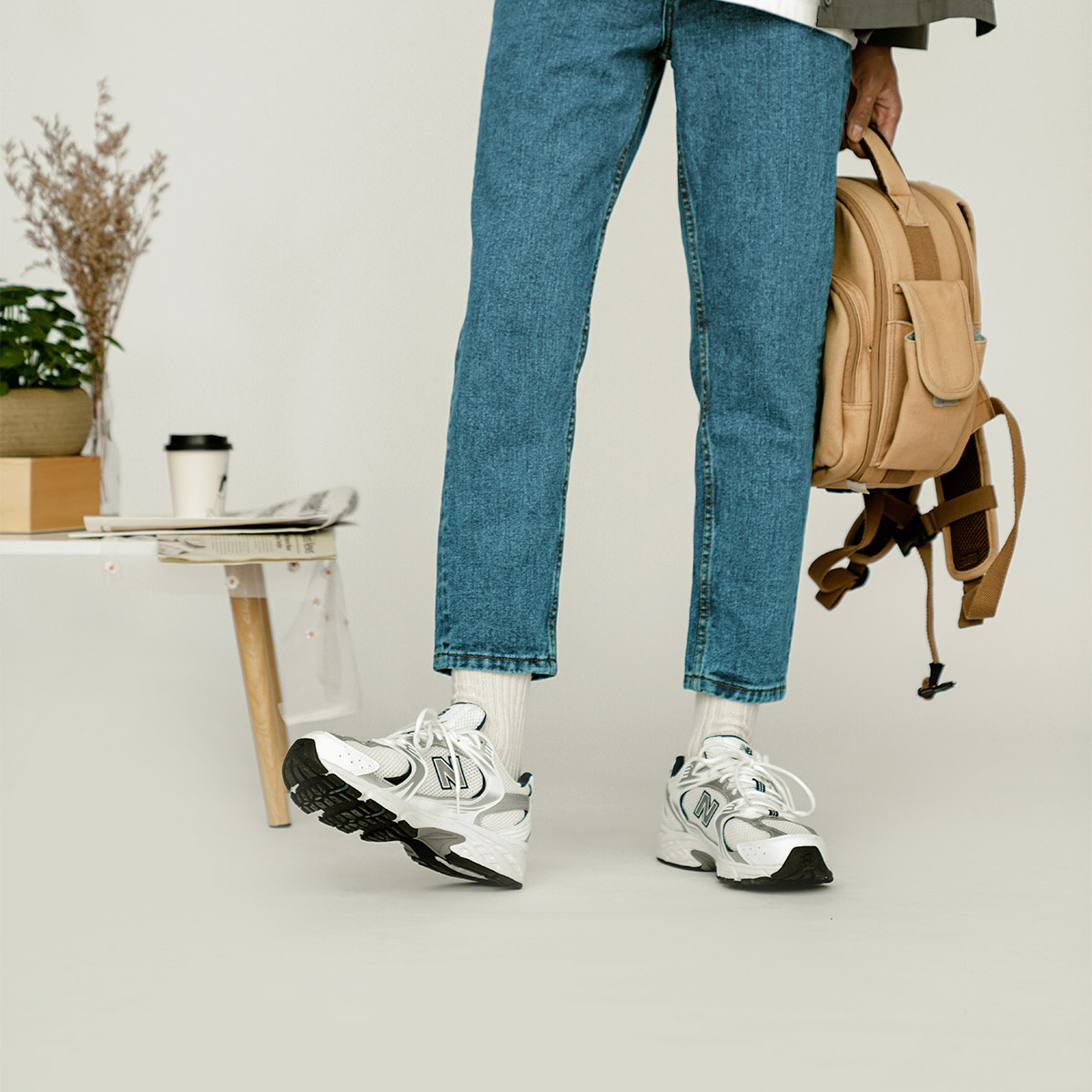New Balance NB 530 Сетчатая ткань Текстиль Низкий топ Повседневные Городские Коммутатор Беговые кроссовки Унисекс — фото 13