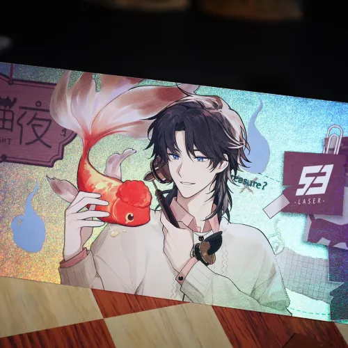 BEMOE Кошка Ухо FM Лазерный 'Villa Mystery Night Коллекция' Памятный Лазерный Билет Набор Мерч по IP