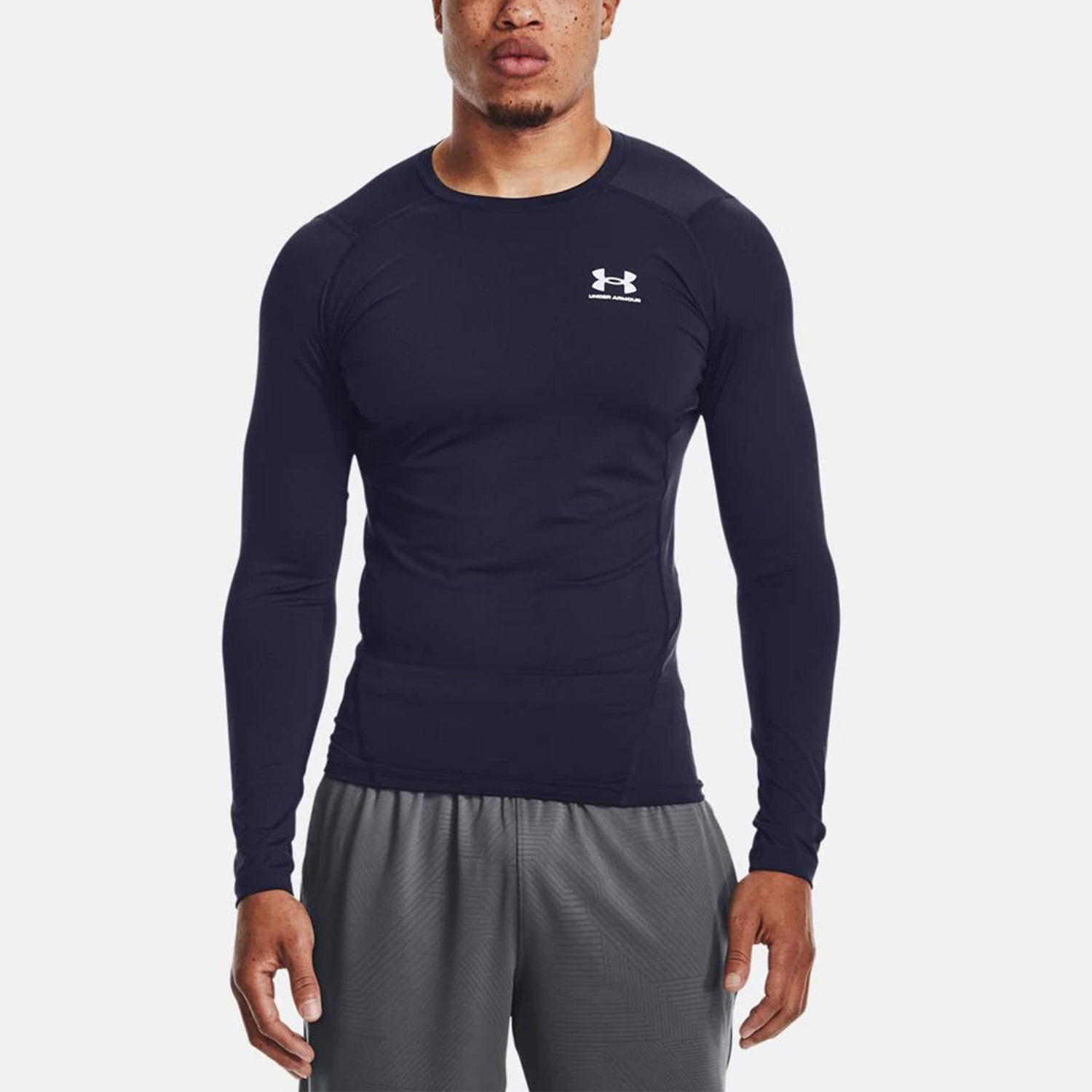 Under Armour HeatGear Тренировочная одежда Мужская Темно-синяя — фото 3