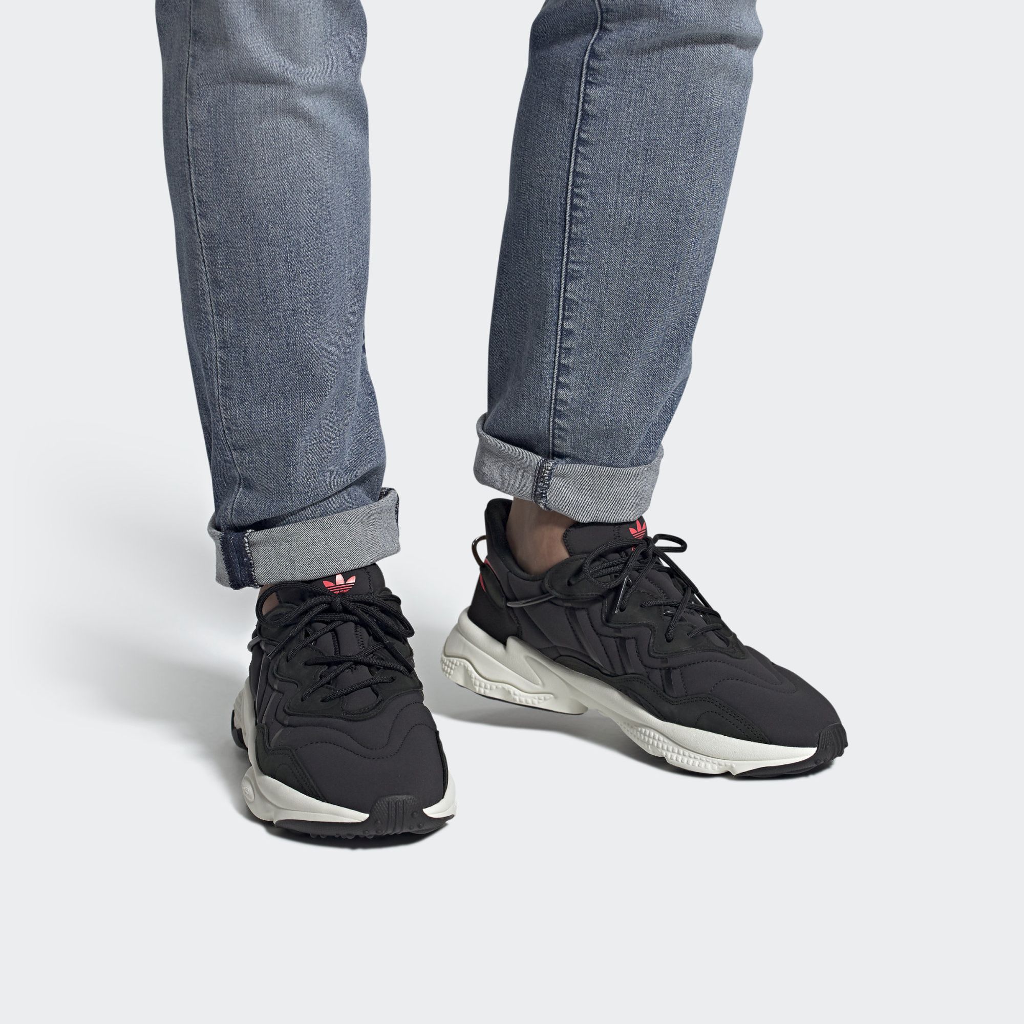 Adidas Originals Повседневная обувь 37⅓ Черная ткань Тонкие и без
