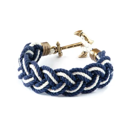 Kiel James Patrick Хлопок, лен, смесь, браслеты, унисекс