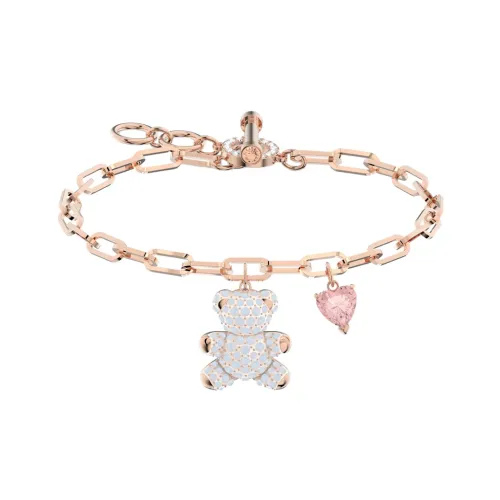 SWAROVSKI Тедди Искусственный кристалл Браслеты Женские