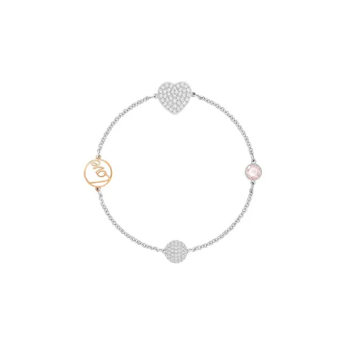 SWAROVSKI REMIX В избранном Искусственный хрусталь Браслеты Белый, золотой Женские