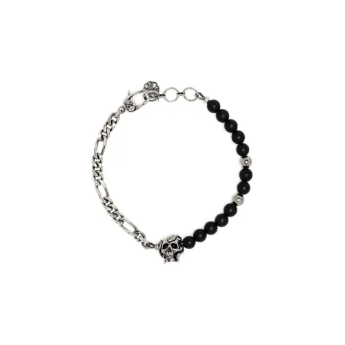Alexander McQueen Металл Браслеты Серебряный Мужской