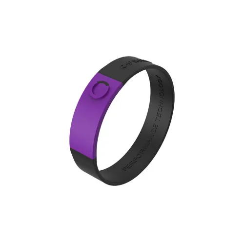 C∙PRIME Силиконовые повязки на запястье Унисекс Фиолетовый Черный