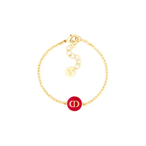 DIOR Металлические браслеты, золотые, женские