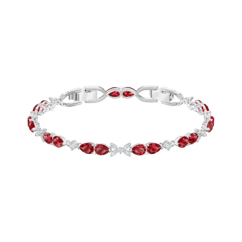 Swarovski Louison Браслеты из искусственного хрусталя, серебряный, женские