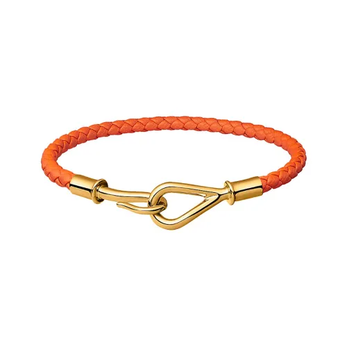 HERMES JUMBO Кожа Браслеты Апельсин Унисекс