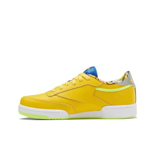 Reebok Club C Series Детские Скейтбординги Низкий Топ Школьный возраст
