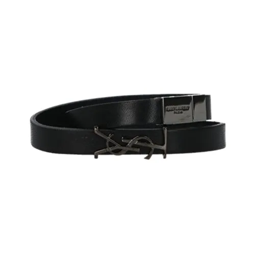 SAINT LAURENT Коровья кожа Нарукавные повязки Черный Женские