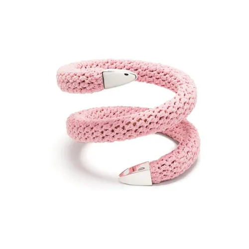 Bottega Veneta Металлические браслеты розовые женские