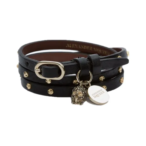 McQ Alexander McQueen Кожа Нарукавные повязки Черный Женские