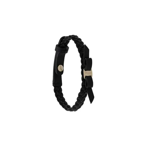 Ferragamo 100% Телячья кожа Нарукавные повязки Черный Женские