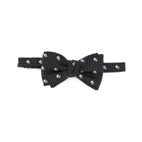 Alexander McQueen Шелковые галстуки Мужской Черный