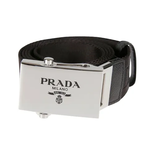 PRADA Полиамид Ремни Мужские Черные