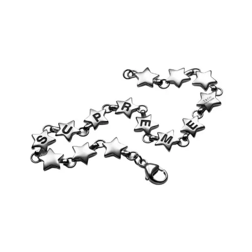 Supreme x TIFFANY CO. Серебряные браслеты унисекс серебряные