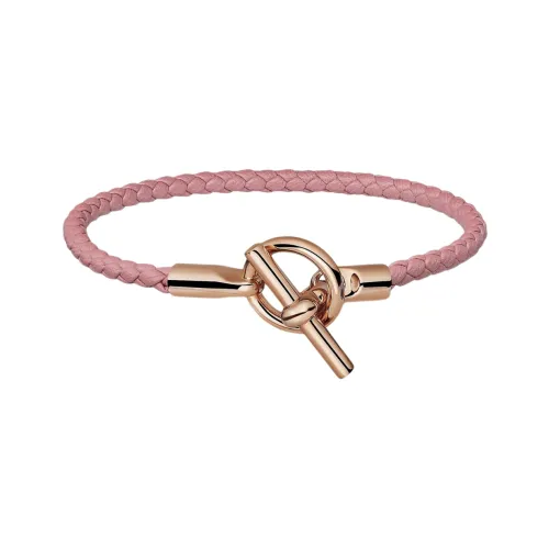 HERMES Glenan Браслеты Розовый Вишневый Цветок Женские