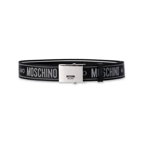 MOSCHINO 61% Полиамид 39% Эластан Ремни Черный Унисекс