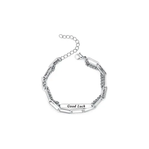 West Island Сплав Браслеты Серебряный Унисекс