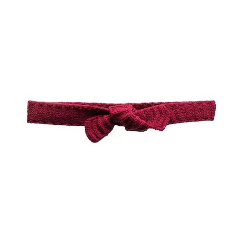 MIU MIU Хлопок Ремни Красный Женские